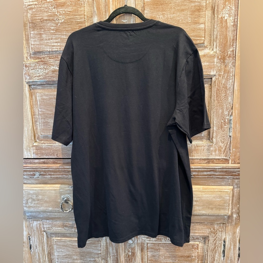 Weatherproof NWT Black Crew Neck Short Sleeve Tee Summer Cotton Blend Dadcore - Picture 3 of 7